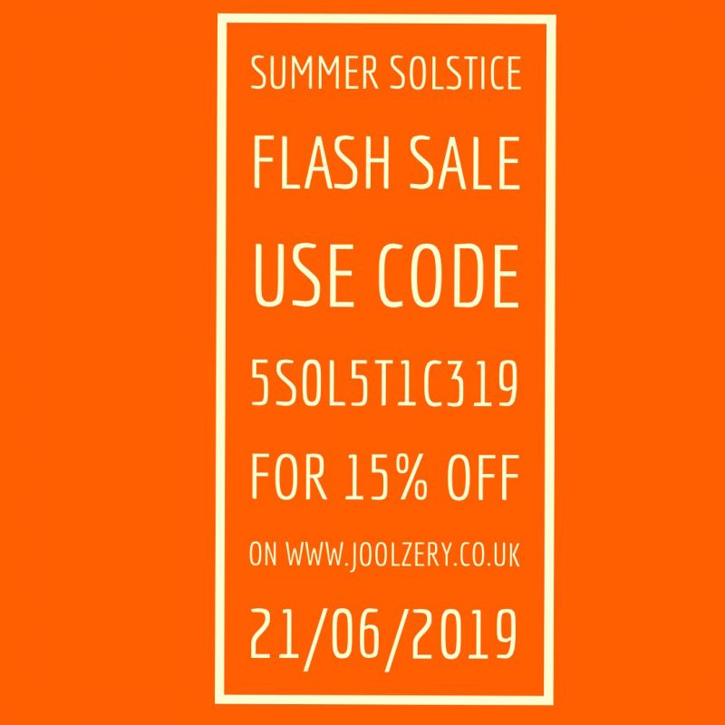 2019 Summer Solstice Flash Sale Voucher Code